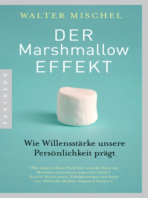 Title details for Der Marshmallow-Effekt by Walter Mischel - Available